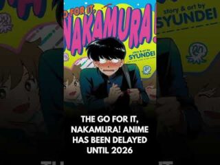 Go for It Nakamura! Anime Adds Yō Taichi to Growing Star-Studded Cast / ガンバレ！中村くん！！待望の新キャスト発表！実力派・大地葉が参戦決定