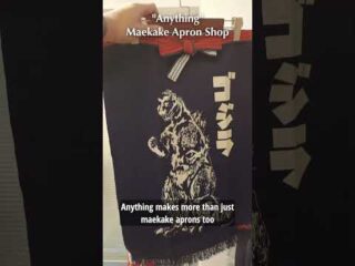 Anime & Movie Designs Ignite Global Craze for Modern Japanese Maekake Aprons! / 日本の伝統「前掛け」がアニメ・映画デザインで進化！世界が注目する現代トレンド