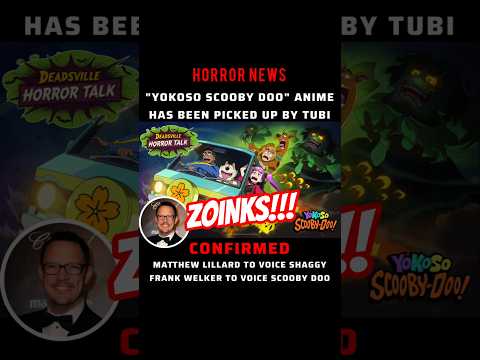 Scooby-Doo Gets Anime Makeover: Lillard & Welker Return for Tubi Series! / スクービー・ドゥーがアニメシリーズ化！マシュー・リラード＆フランク・ウェルカーがTubiで再集結！