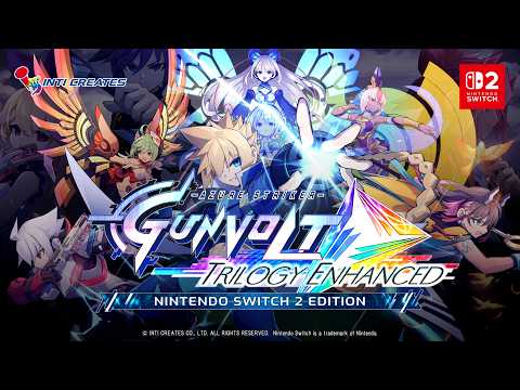 Azure Striker Gunvolt Trilogy Enhanced Collection Blasts Onto Switch 2 with New Story Mode / 『蒼き雷霆 ガンヴォルト』三部作がSwitch 2で進化！新ストーリーモード搭載の決定版コレクション